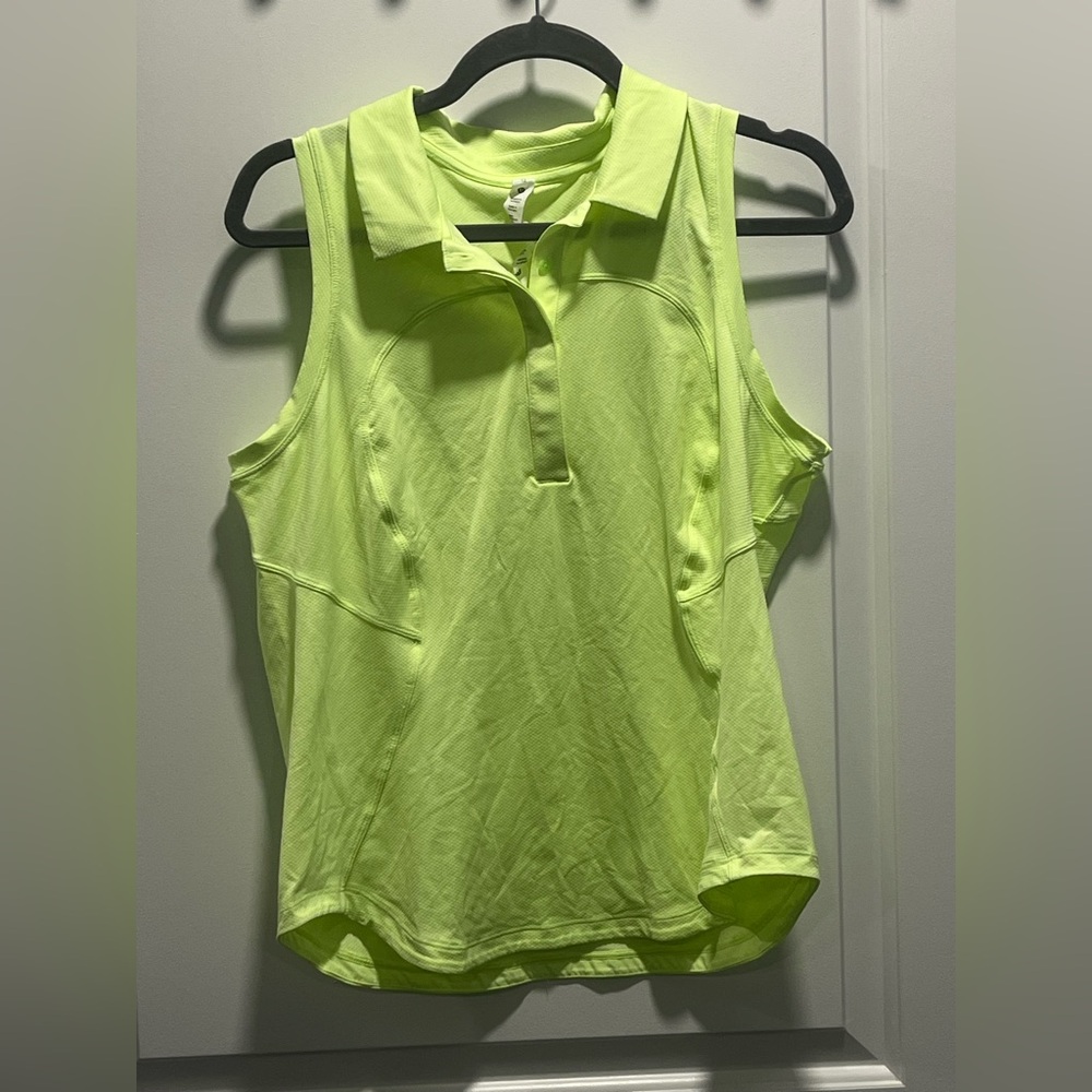 Lululemon Quick-Dry Sleeveless Polo Shirt - Size 12 (EUC)